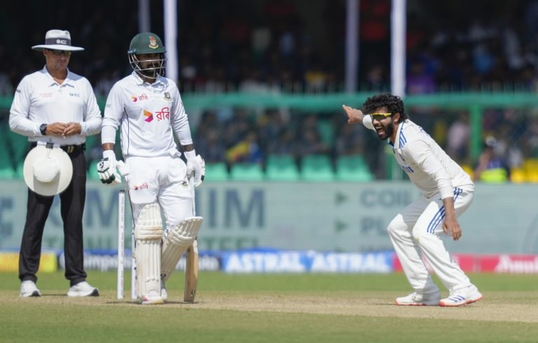 Ravindra Jadeja Joins Elite Club with 300 Test Wickets