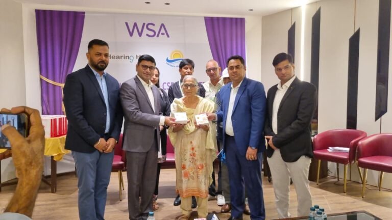 BestSound Center opening event in Jammu with hearing aids donation